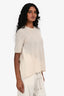Isabel Marant Cashmere Crew Neck Open Back Top Size 40