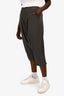 Rick Owens Grey F/W 2016 Grey Drop Crotch Capri Pants Size 42