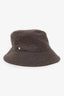Hermès Brown Wool Calvi Bucket Hat Size 58