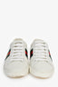 Gucci White Leather Ace Sneakers Size 36.5