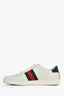 Gucci White Leather Ace Sneakers Size 36.5