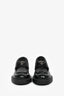 Prada Black Brushed Leather Loafers Size 37.5