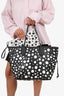 Louis Vuitton x Yayoi Kusama 2023 Black/White Monogram Empreinte Dots Neverfull with Pouch MM