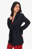 Toteme Black Belted Open Blazer Size S