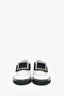Roger Vivier White Patent Crystal Buckle Loafers Size 37