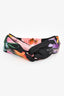 Gucci Black/Pink Silk Jungle Printed Headband
