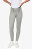 Louis Vuitton Grey Logo Waistband Tights Size 36