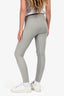 Louis Vuitton Grey Logo Waistband Tights Size 36