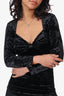 Isabel Marant Black Velvet Gubaia Top Size 38