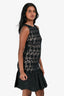 Red Valentino Black Lace Mini Dress Size 38 IT