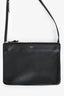 Celine 2014 Black Leather Medium Trio Crossbody