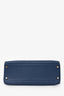 Hermès 2014 Navy Clemence Leather Kelly 32 GHW with Strap