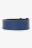 Louis Vuitton Navy Epi Leather LV Buckle Belt Size 90