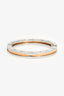 Bvlgari Stainless Steel/18K Yellow Gold B.Zero1 Bangle Bracelet