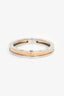 Bvlgari Stainless Steel/18K Yellow Gold B.Zero1 Bangle Bracelet