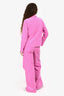 Samsoe Samsoe Pink Corduroy Jacket + Pants Set Size M