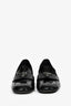 Prada Black Patent Leather Loafer Pumps Size 39
