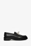 Hermès Black Leather Oversized Kelly Buckle Hot Loafers Size 39