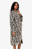 Pre-Loved Chanel™ Black/Gold Metallic Tweed Fringed Midi Coat Size 40