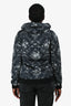 Dolce & Gabbana Grey Floral Royal Embroidered Hoodie Size 46