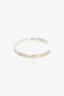 Tiffany & Co. Sterling Silver Logo 1837 Narrow Cuff