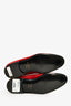 Louis Vuitton Red Velvet Slip-On 'Auteuil' Loafers Size 9 Mens
