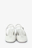 Miu Miu White Leather Mary Jane Flats Size 35