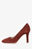 Manolo Blahnik Brown Suede 'Verin 90' Pumps Size 36