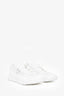 Prada 2025 White Leather Mesh 'Prax' Sneakers Size 35.5