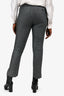 Acne Studio Grey High Waisted Slim Fit Pants Size 38