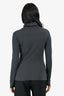 Diane von Furstenberg Grey Wool Turtle Neck Sweater Size S