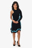 PH5 Black Manta One-shoulder Mini Dress Size L