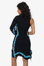 PH5 Black Manta One-shoulder Mini Dress Size L