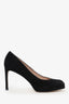 Stuart Weitzman Black Suede Platform Heels Size 9