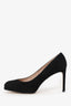 Stuart Weitzman Black Suede Platform Heels Size 9