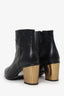 Opening Ceremony Black Leather Ankle Boots Size 40
