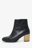 Opening Ceremony Black Leather Ankle Boots Size 40