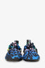 Ganni Blue/Black Leopard Print Ballet Flats Size 39