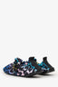 Ganni Blue/Black Leopard Print Ballet Flats Size 39