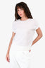 Fabiana Filippi White Silk/Cotton Blouse Size XS