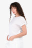 Fabiana Filippi White Silk/Cotton Blouse Size XS