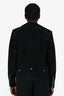 Saint Laurent 2017 Black Suede Moto Jacket Size 46 Mens