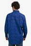 Louis Vuitton Blue/Black Printed DNA Button-Up Shirt Size S Mens