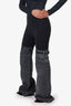 Coperni Black Spandex/Denim Belt Detail 'Hybrid' Jeans Size 2