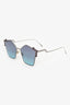 Fendi Silver Metal Frame Can Eye FF0261 Oversize Sunglasses