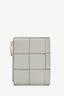 Bottega Veneta Grey Small Cassette Bi-Fold Leather Wallet