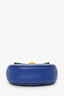 Chloe Navy Leather Mini Drew Bijou Chain Shoulder Bag