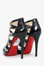 Christian Louboutin Black Patent Leather Fernando 120 Heels Size 39.5