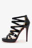 Christian Louboutin Black Patent Leather Fernando 120 Heels Size 39.5