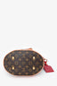 Louis Vuitton 2007 Limited Edition Brown/Red Monogram Neo Bucket Bag